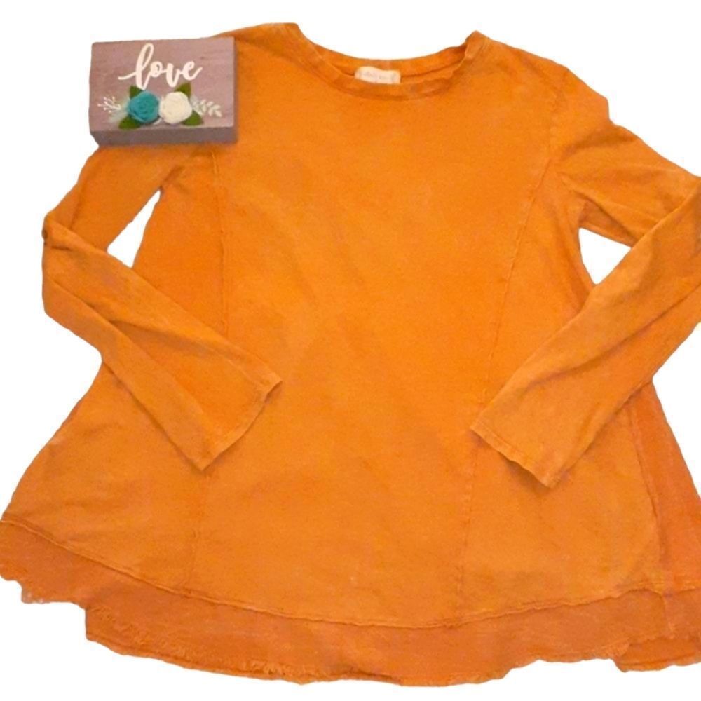 ALTER'D State women's orange long sleeve top size small